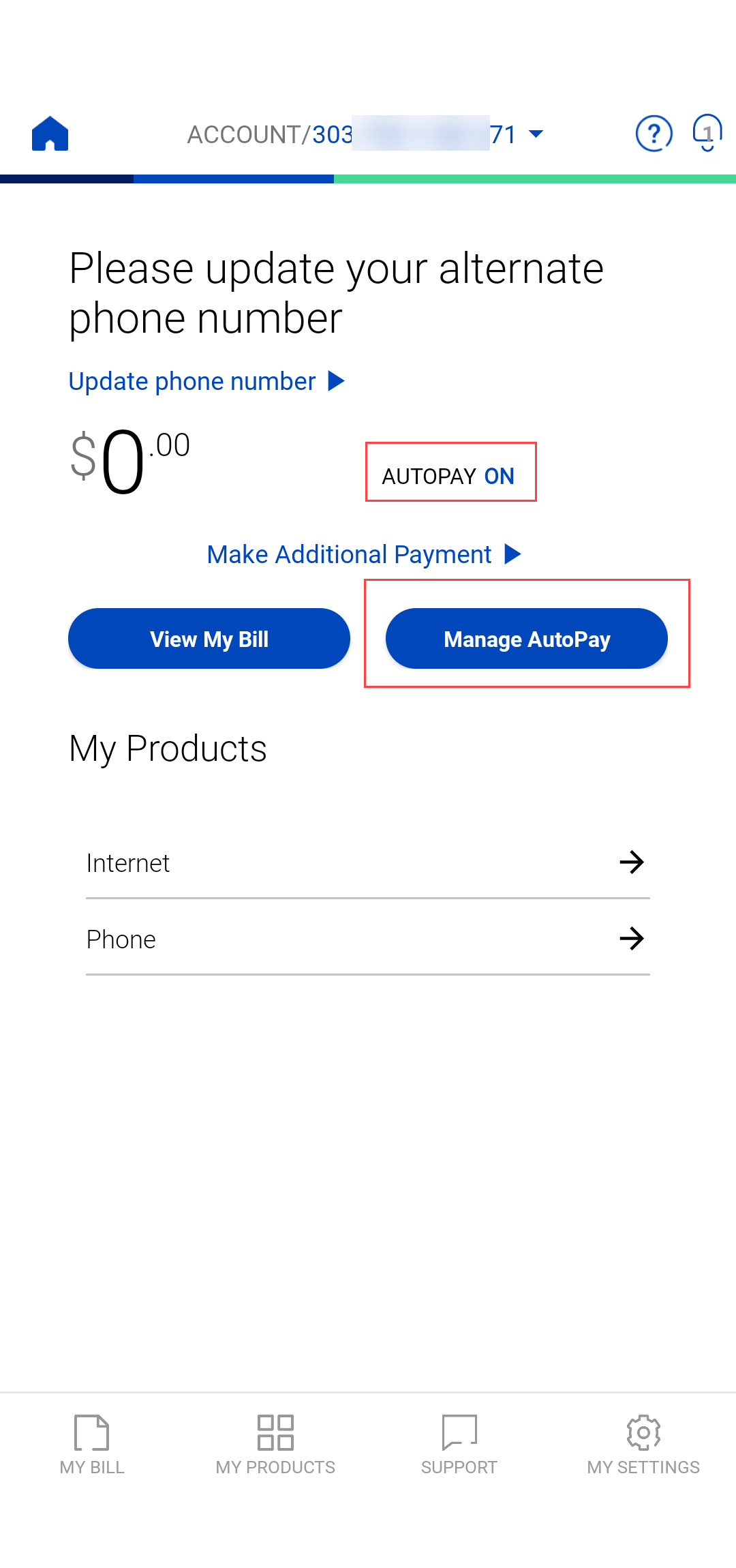 How To Change Your AutoPay Payment Information | Brightspeed